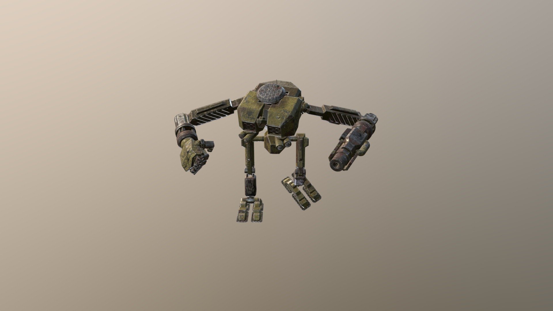 Mad Max themed DAE Bot — Sketchfab embed 3D viewer