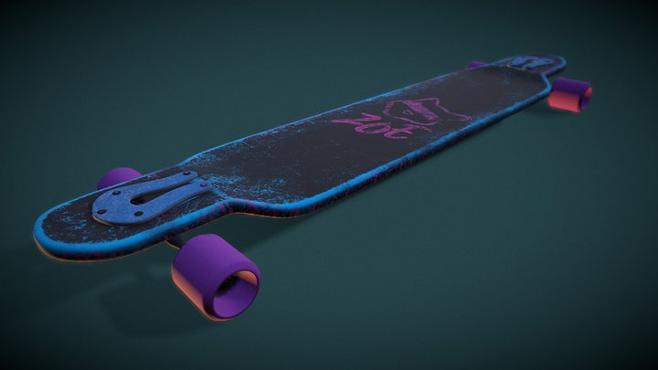 longboard 3D Model