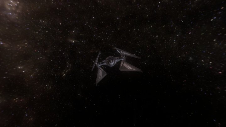 Rogue TIE 3D Model