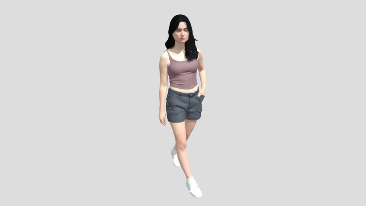 Casual Summer Stroll – Modelo 3D gratuito STL