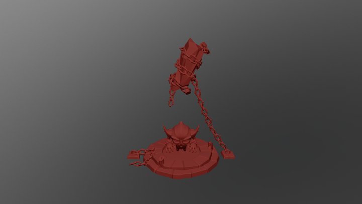 Little D 3D Model