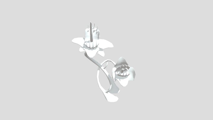 CT4012-2024 - venus fly traps 3D Model