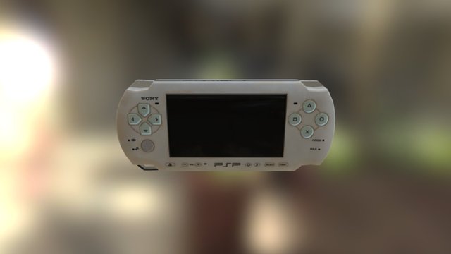 Play Station Portable : PSP 3000 3D Model