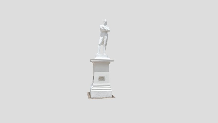 Raffles_Statues 3D Model