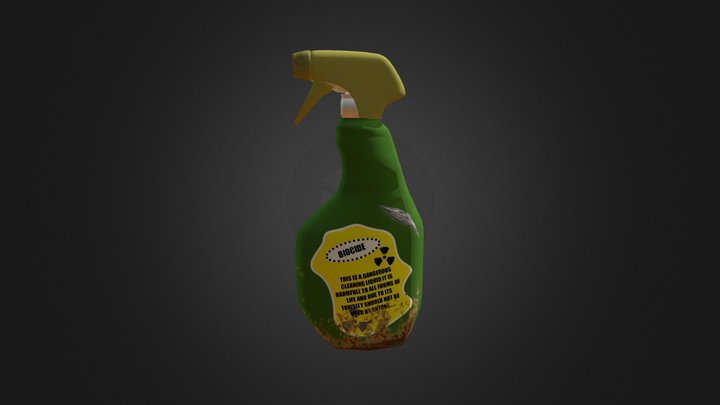Sprayer bottle 3D Model