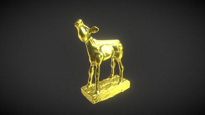 Gouden Kalf Award 3D Model
