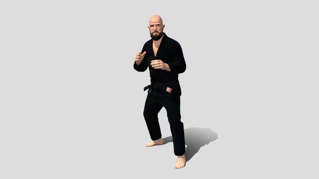 Brazilian Jiu-Jitsu Fighter