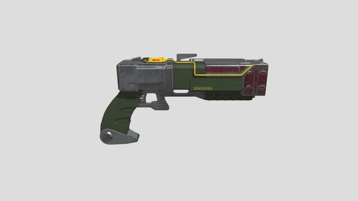 Laser Pistol - Fallout 4 3D Model