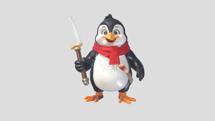 Blizzar the Brave – Penguin Warrior