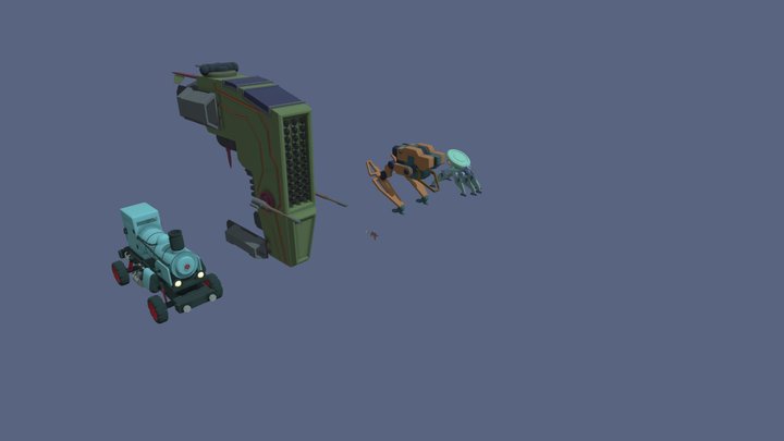 [HW XYZ School] Покраска 3D Model