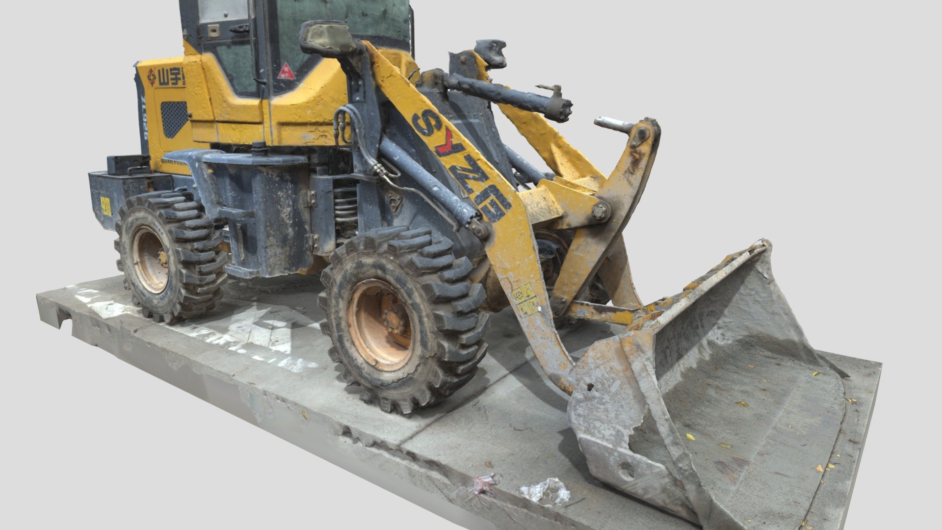 Bulldozer scan 01