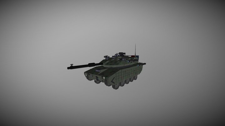 Stormworks Main Battle Tank 3D Model