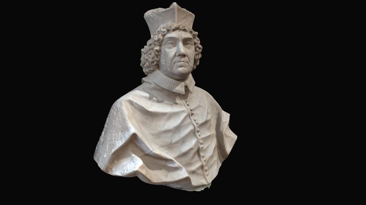 Il cardinale Gianfrancesco Albani  1692 3D Model