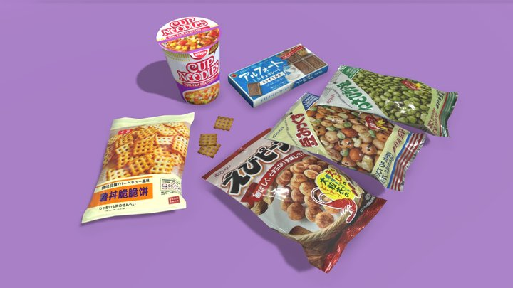 Japanese Pack #1 3D Model