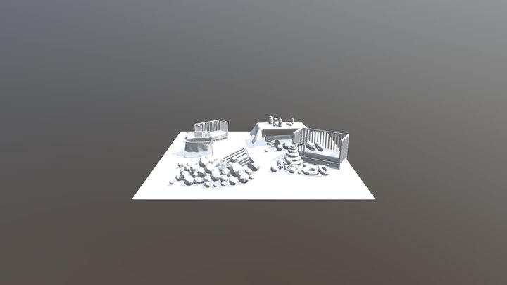 1st Scene Assets 3D Model