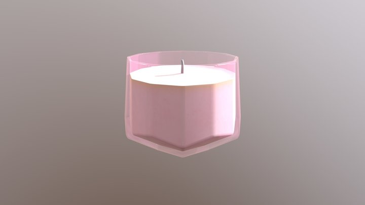Candle 3D Model