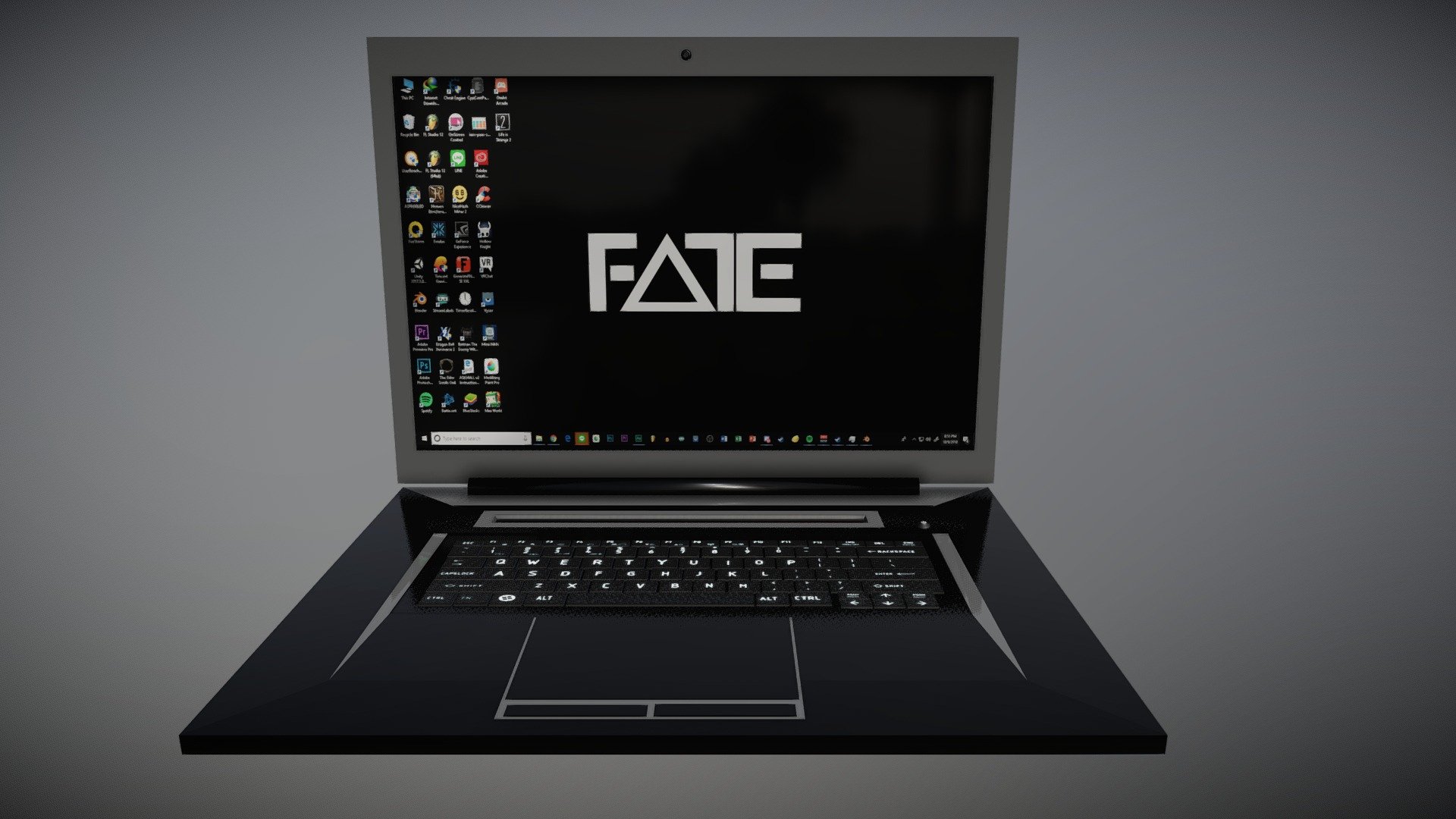 Laptop Buy Royalty Free 3D model by Aaden (aadenhelan) [7445d59