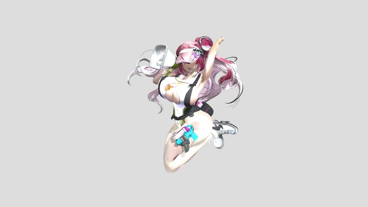 Nurase Mio Nikke Ver. 3D Model