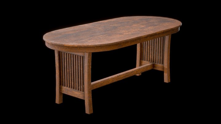 Table-01 3D Model