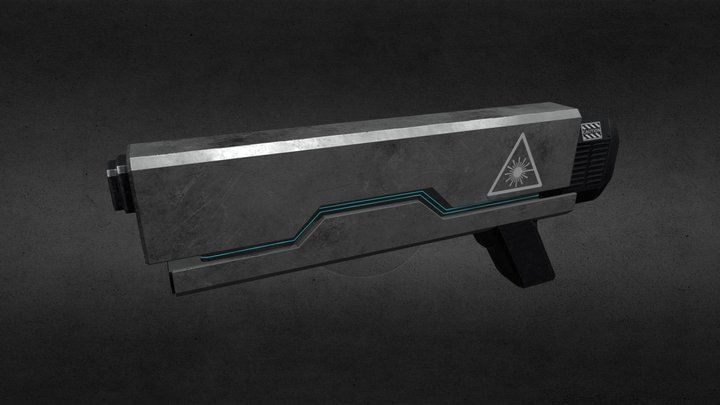 Sci-fi Gun A – Free 3D Model STL
