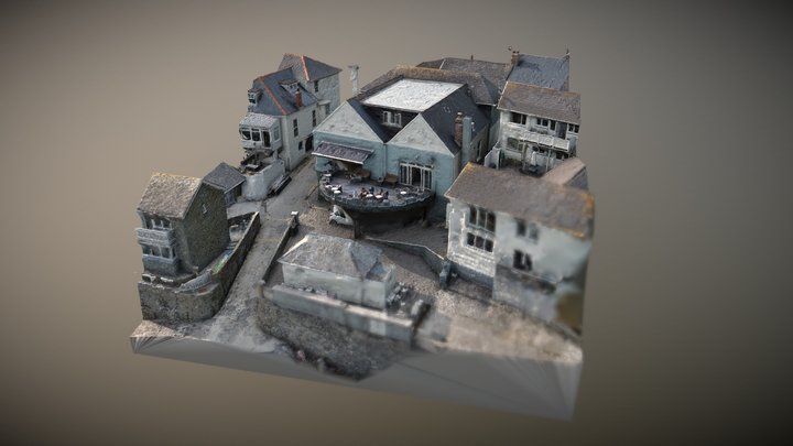 The Harbour Club, Portscatho 3D Model