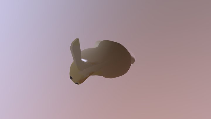 Final Bunny 3D Model