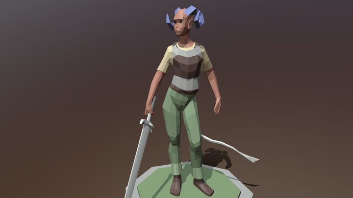 Tiefling 3D Model