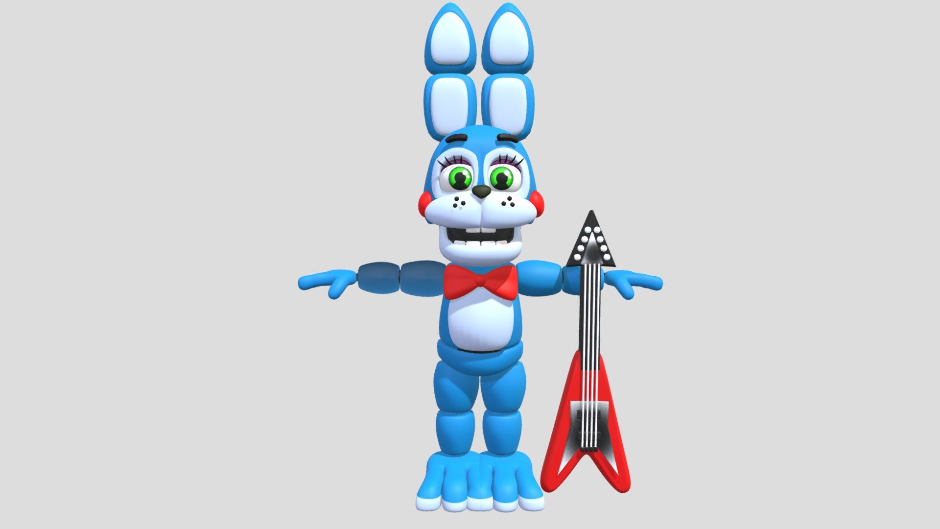 Adventure Toy Bonnie - Download Free 3D Model By Skylajade69 [744b6d9 ...