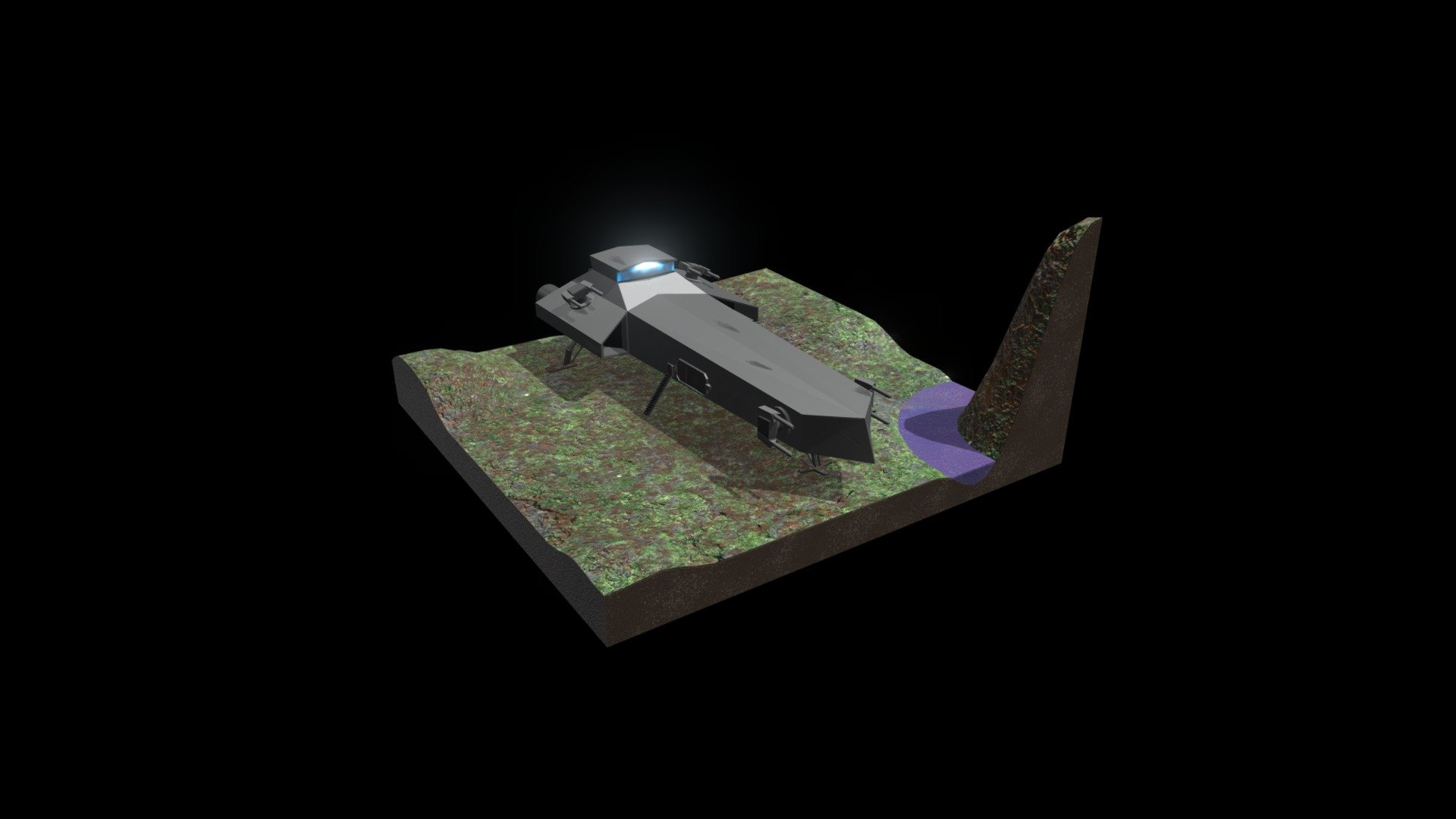 spaceship Landed