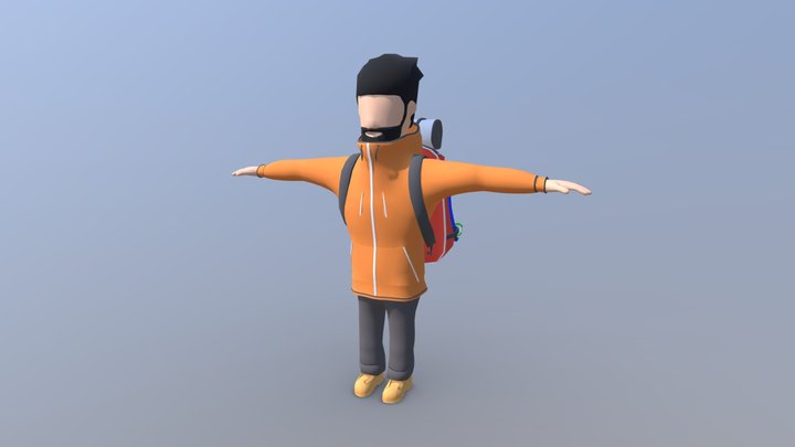 Tommy T-Pose 3D Model