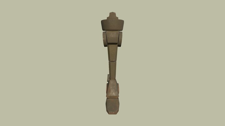 Mechanical Leg 3D Model