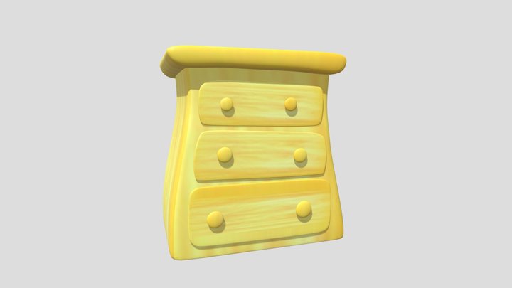Larry's Dresser – Kostenloses 3D-Modell STL
