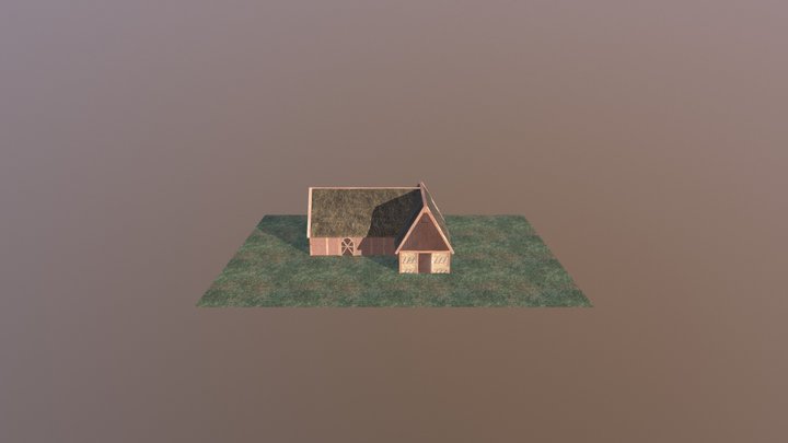 Viking House 5 3D Model