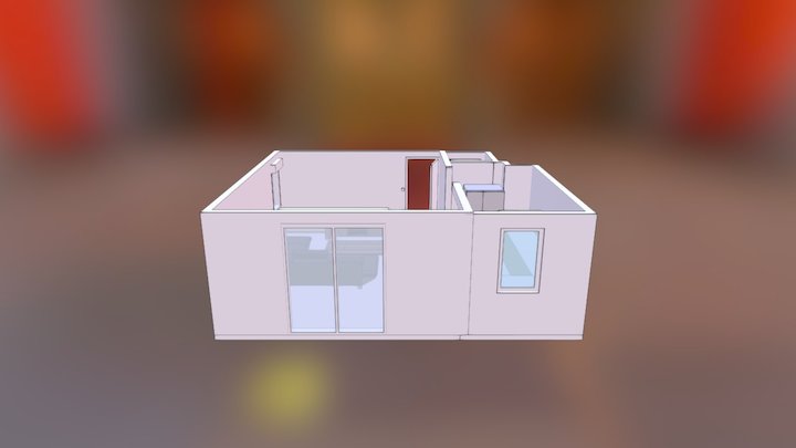 living_kitchen 2 3D Model