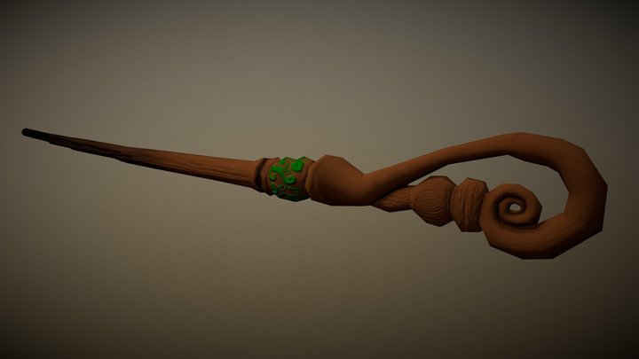 Magic Wand 3D Model