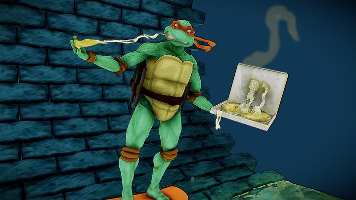 Surfing the Sewers! 3D Model