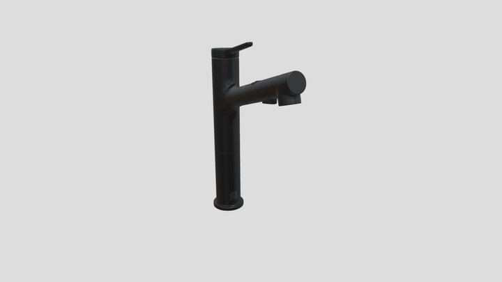 Faucet xiaomi dxmp002 black 3D Model
