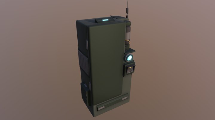 Vendmachine 3D Model