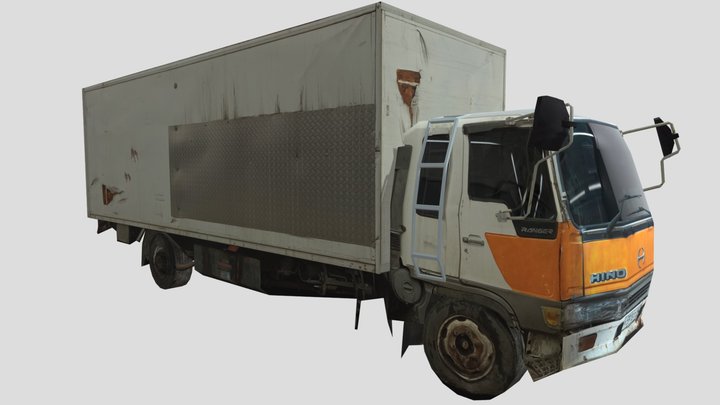 Truck_toyota_corsa 3D Model