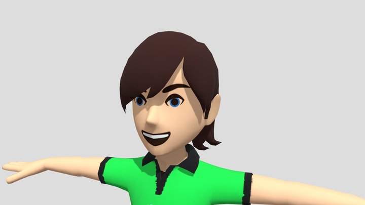 Gabriel Xbox 360 3D Model