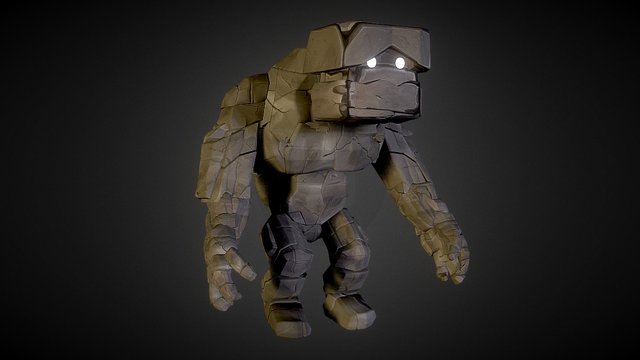 Tally the stone giant 3D Model