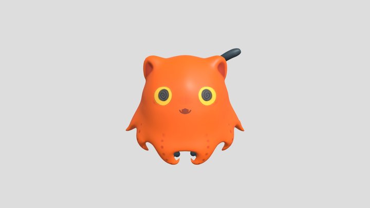メンダネコのウニカ 3D Model