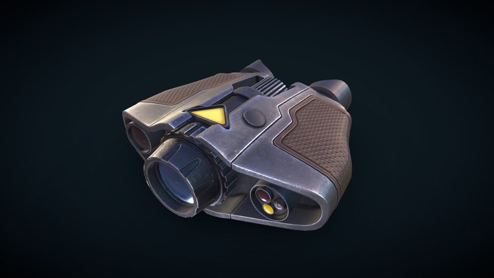 Binoculars 3D Model