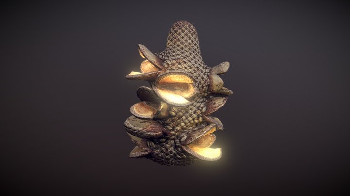 Banksia Menziesii 3D Model