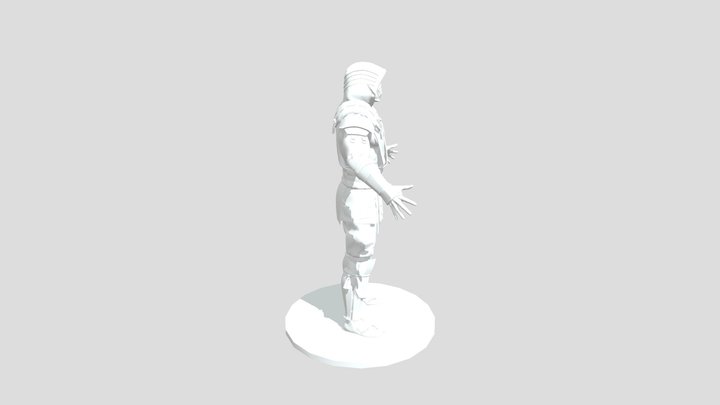 Scorpion Mortal Kombat 3D Model