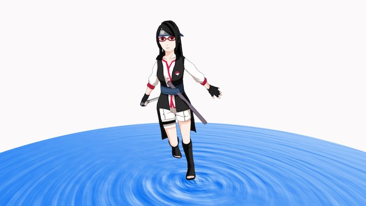 Sarada 3D Model