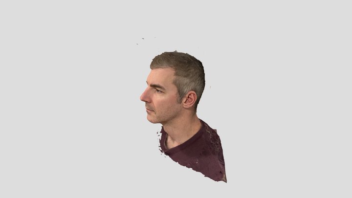 Cory Williams Head Scan 3D Model