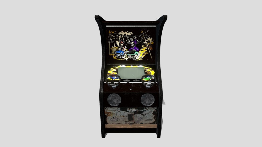 Death Race arcade cabinet(1976)