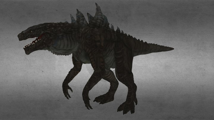 Zilla 3D Model