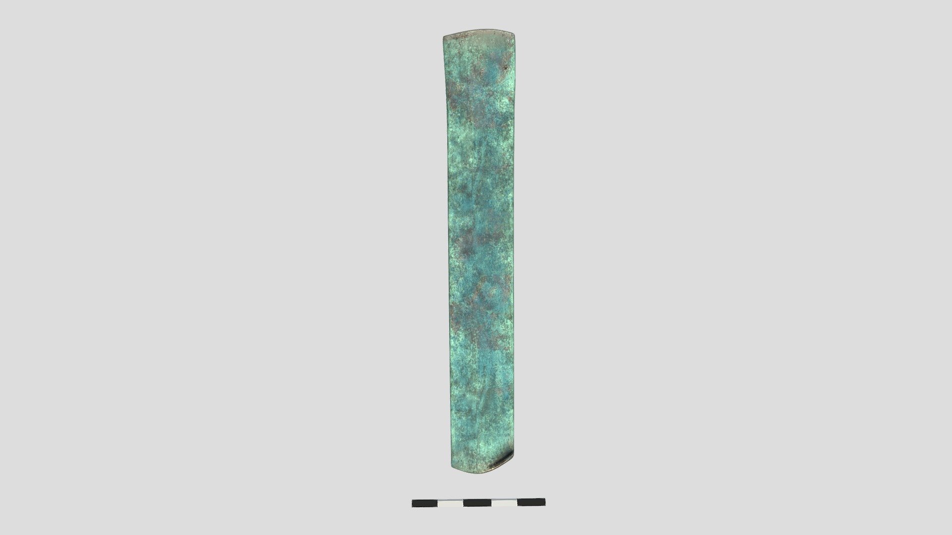 Naquada Culture Copper Adze — Sketchfab embed 3D viewer